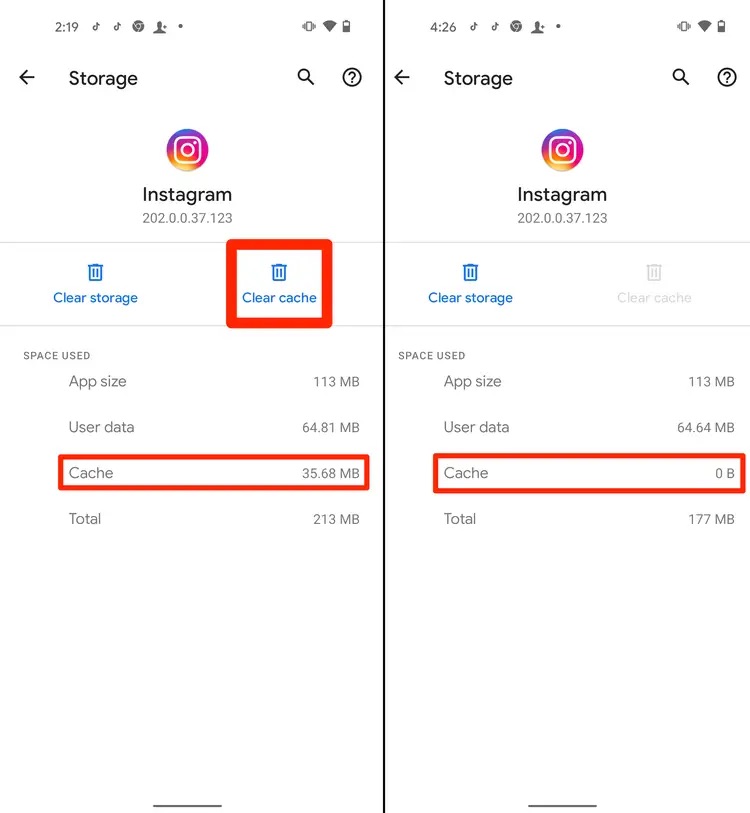 how-to-clear-cache-on-instagram-from-android